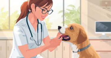 Veterinary dental cleaning